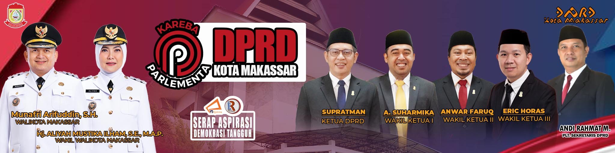 Banner DPRD Makassar 2025